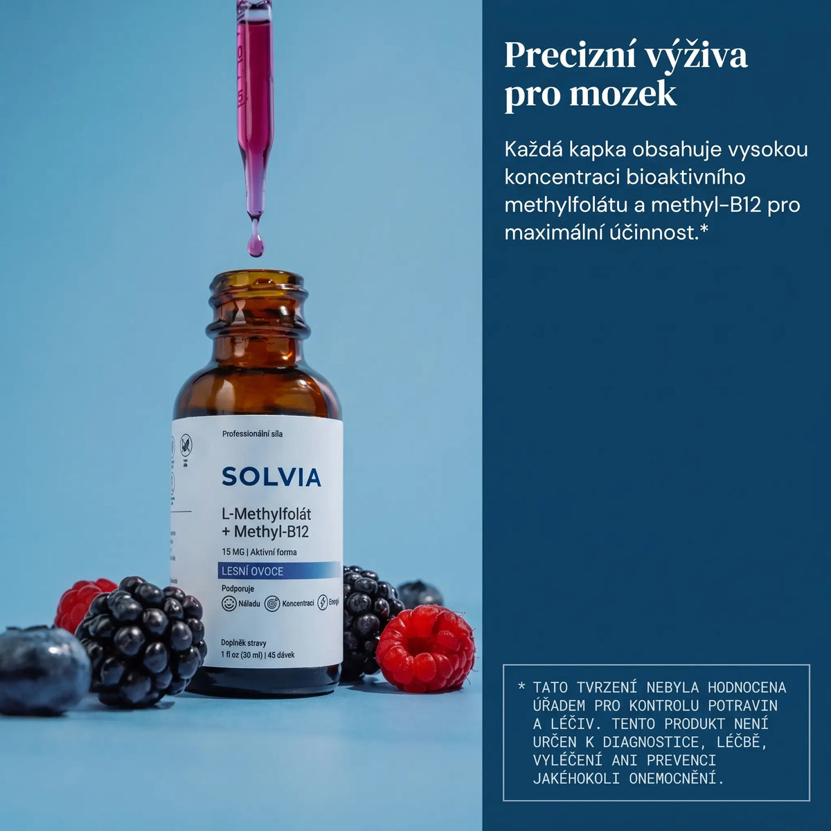 Solvia Čistý methylfolát
