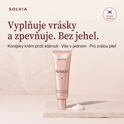 Renacer, korejský krém proti stárnutí: vyplňuje vrásky a zpevňuje bez jehel