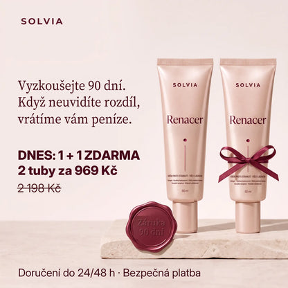 Vyzkoušejte 90 dní. Když neuvidíte rozdíl, vrátíme vám peníze.