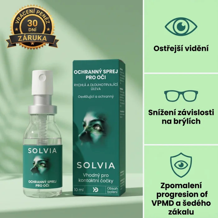 Solvia Oční sprej s luteinem