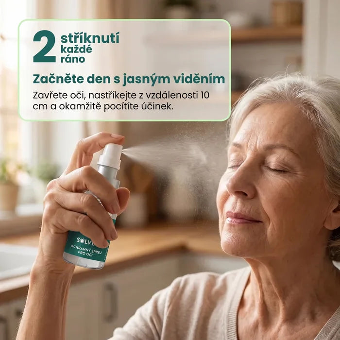 Solvia Oční sprej s luteinem