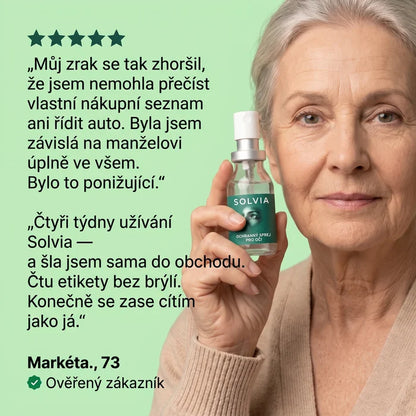 Solvia Oční sprej s luteinem