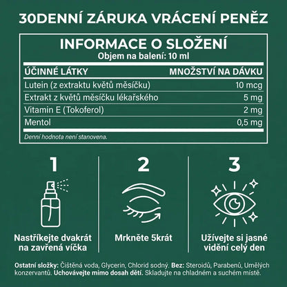 Solvia Oční sprej s luteinem
